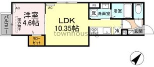 （仮）D-room新宿4丁目の物件間取画像